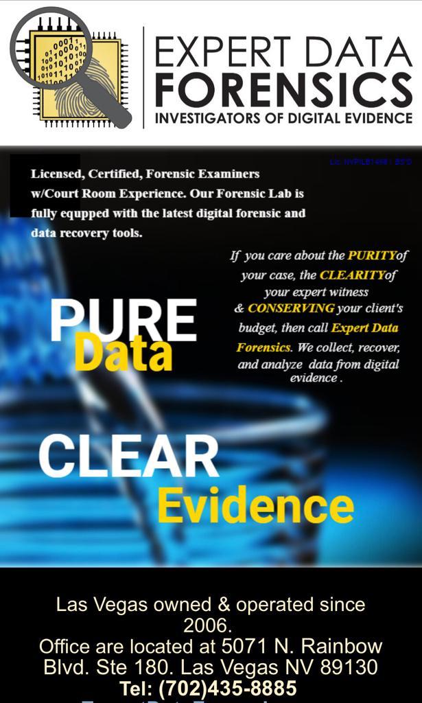 Pure Data Clear Evidence