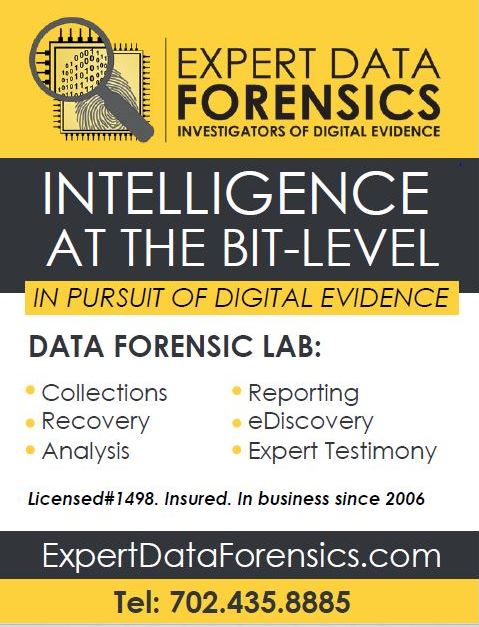 Data Forensics Advertisment Bit-Level